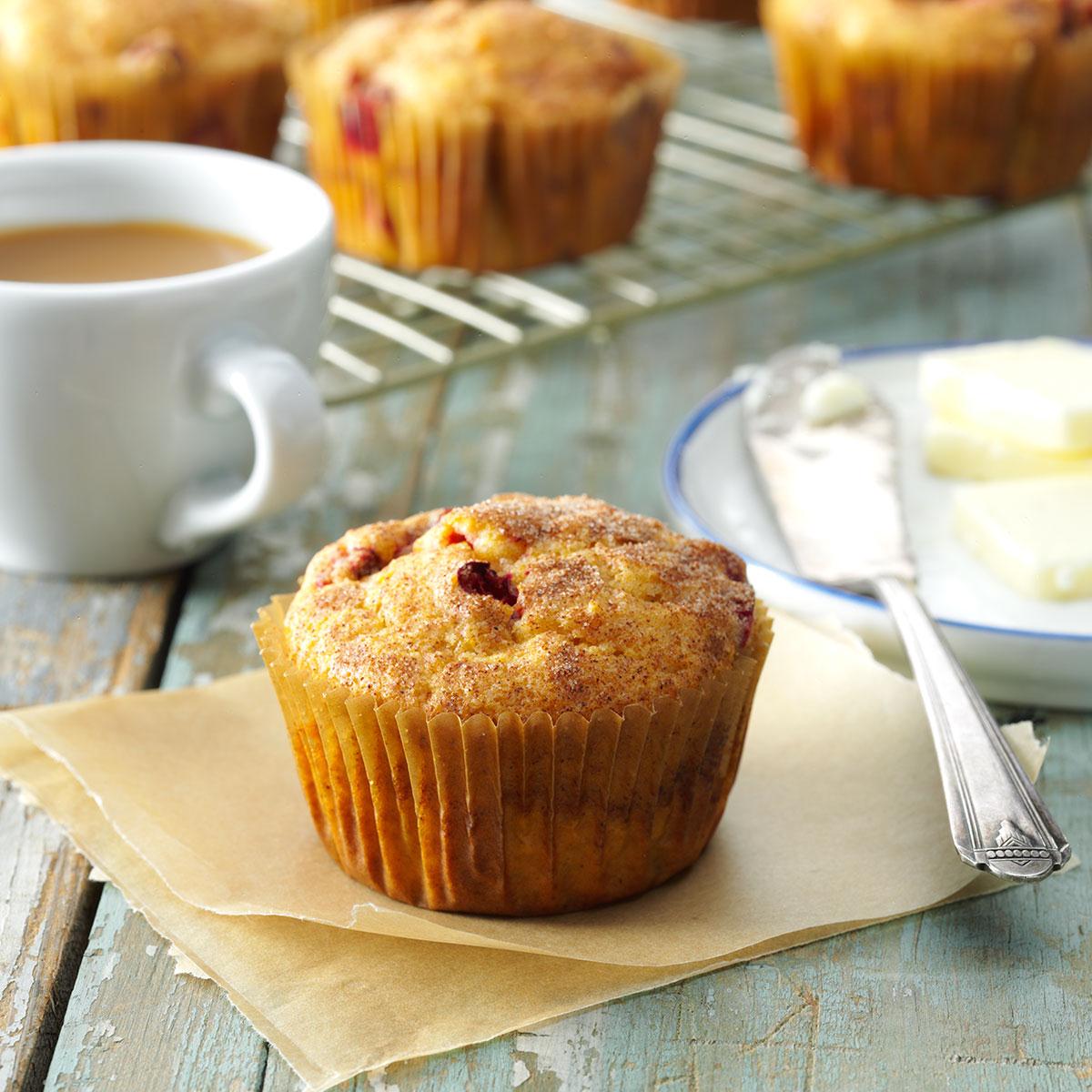 Cranberry Sweet Potato Muffins-image
