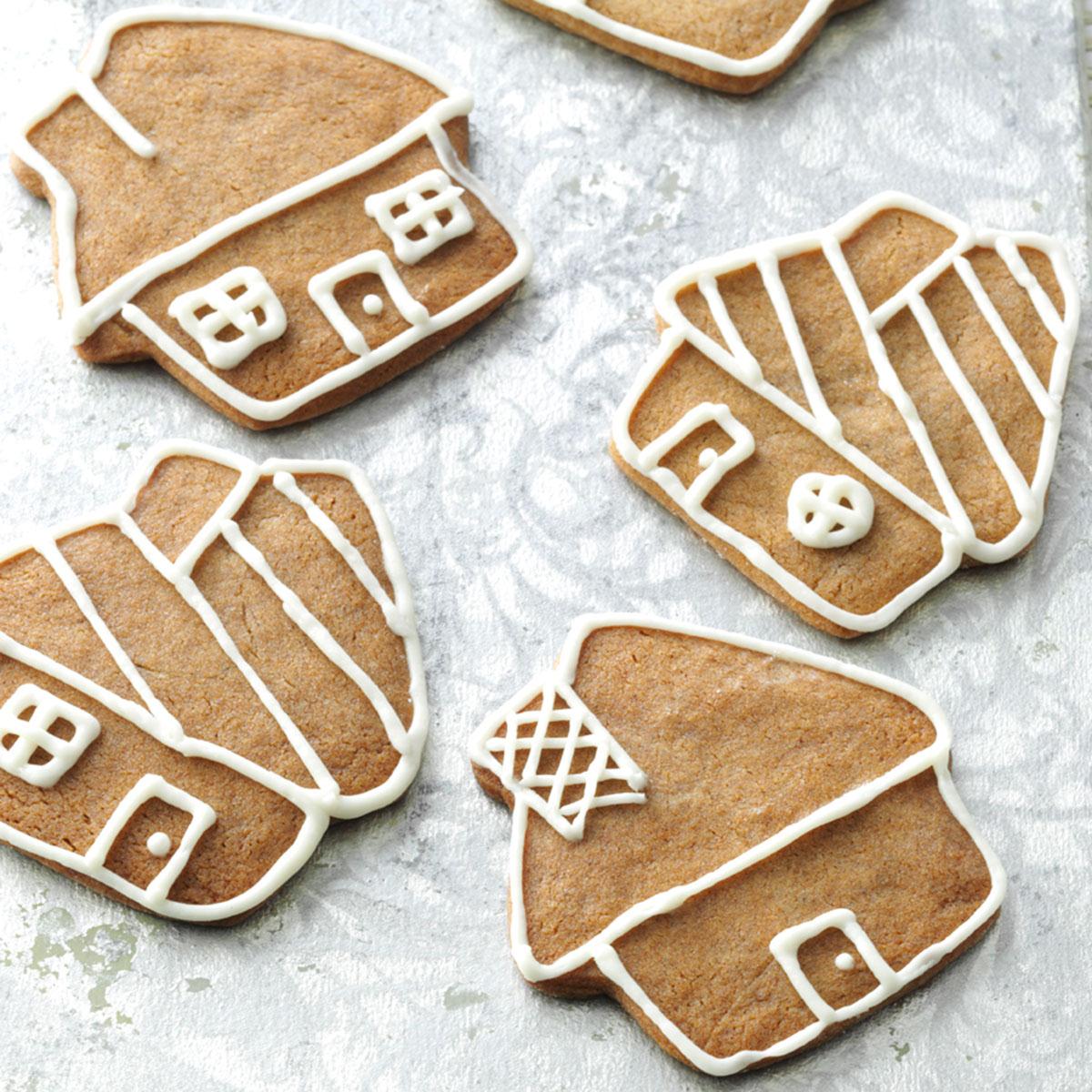 Gingerbread Cookies With Buttercream Icing Recipe How To Make It Taste Of Home