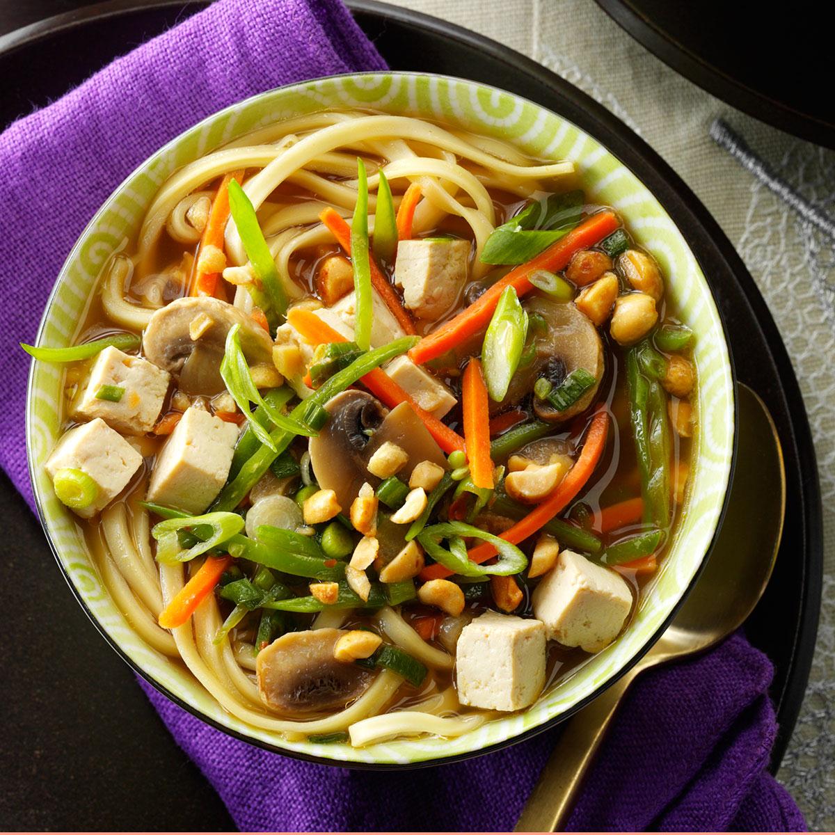 bean curd vegetable soup