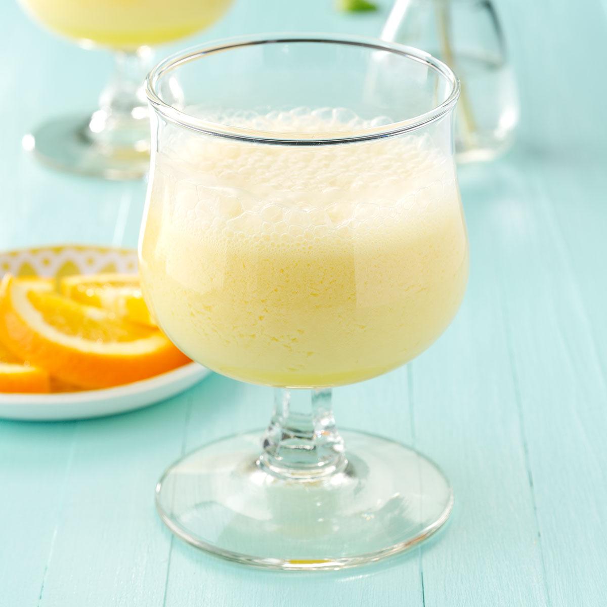 Frothy Orange Drink image