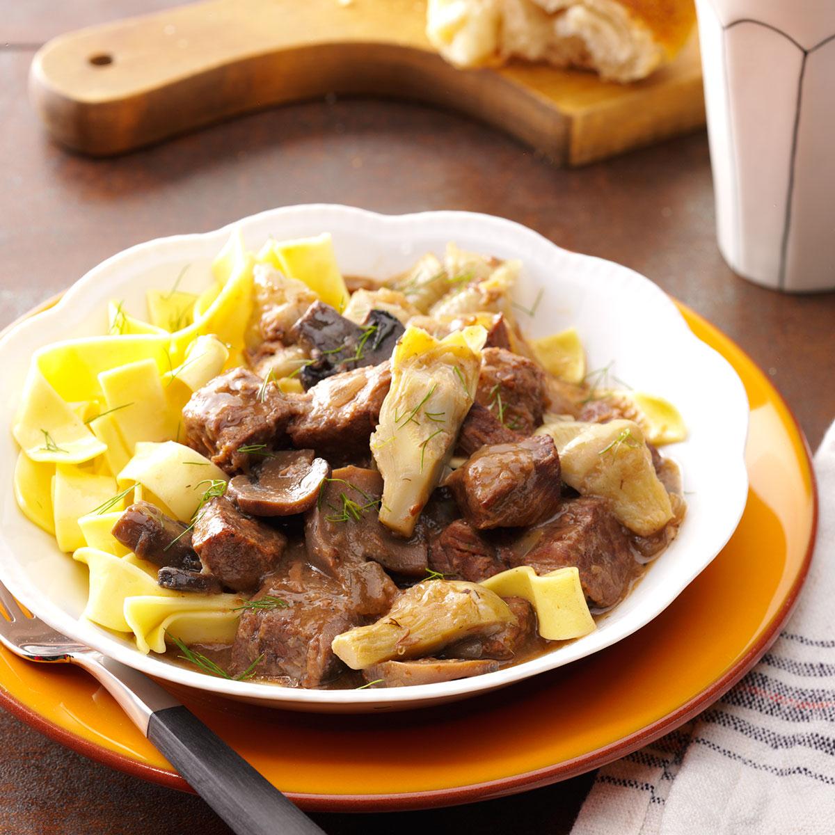 Artichoke Beef Stew-image
