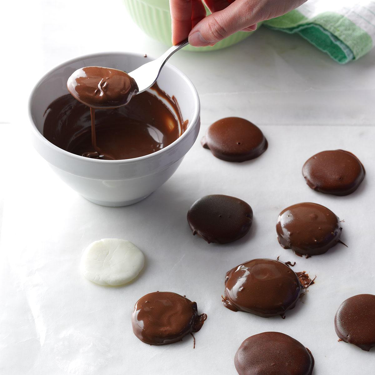 Creamy Peppermint Patties-image