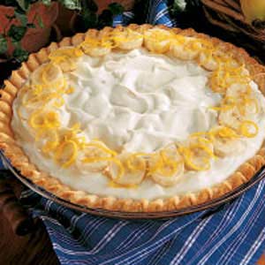 Creamy Banana Pie_image