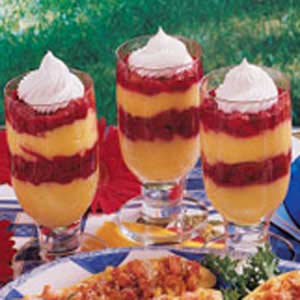 Raspberry Pudding Parfaits image