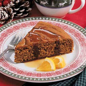 Gingerbread with Brown Sugar Sauce image