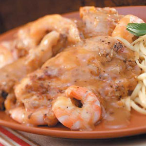 Herbed Chicken and Shrimp image