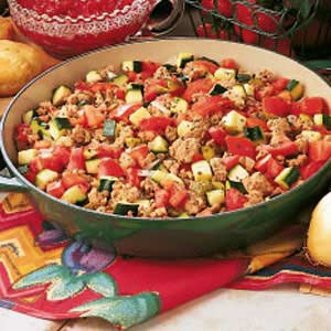 Turkey Vegetable Skillet-image