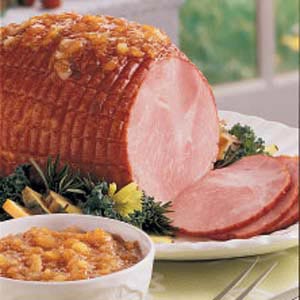 Ham With Sweet Pineapple Sauce Recipe How To Make It Taste Of Home