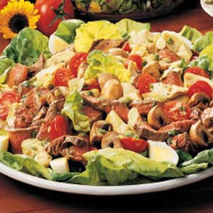 Artichoke Steak Salad_image