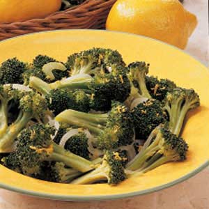 Steamed Lemon Broccoli image