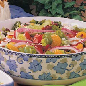 Colorful Mixed Salad image