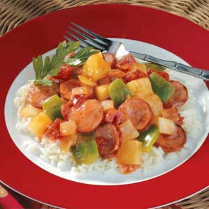 Polynesian Sausage Supper-image