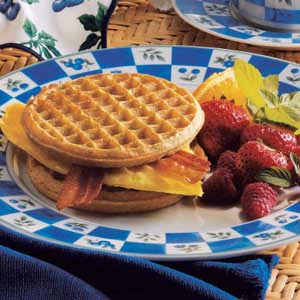 Waffle Sandwiches image