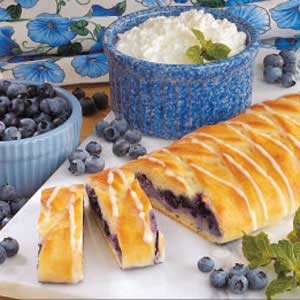 Blueberry Cheese Danish image