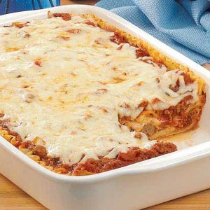 Homemade Meatball Lasagna_image