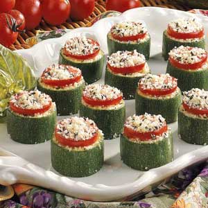 Cheesy Zucchini Bites image