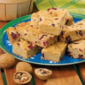 Cranberry Walnut Bars image