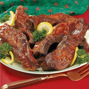 Mom's Oven-Barbecued Ribs image