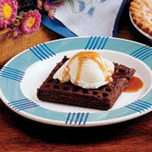 Chocolate Dessert Waffles image