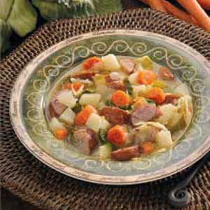 Kielbasa Cabbage Soup-image
