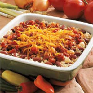 Cheesy Beans and Rice_image