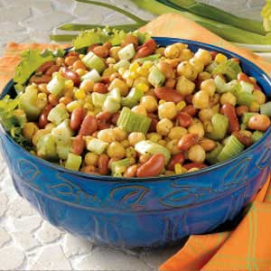 Curried Three-Bean Salad_image