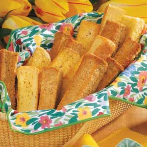 Crisp Cheese Breadsticks image