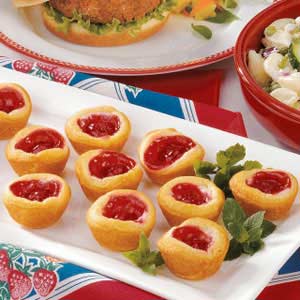 Easy Crescent Roll Cherry Tarts_image