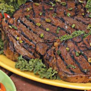 Marinated Grilled Ribeye Steaks image