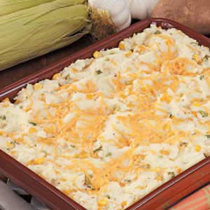 Corny Garlic Mashed Potatoes image
