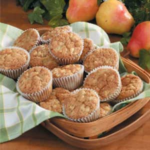 Pecan Pear Muffins-image