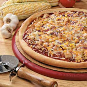 Barbecued Turkey Pizza image