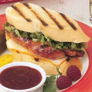 Raspberry Chicken Sandwiches_image