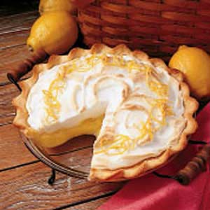 Lemon Sour Cream Pie image