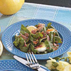 Tangy Spinach Salad Supreme image