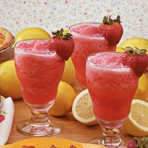 Strawberry Lemonade Slush Recipe How To Make It Taste Of Home