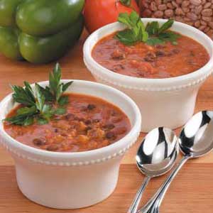 Contest-Winning Three-Bean Soup image
