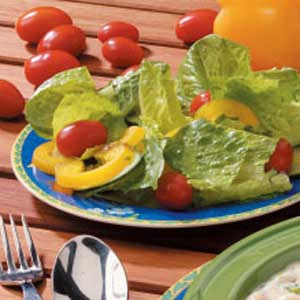 Garden Salad with Lemon Dressing image