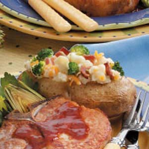 Veggie-Stuffed Potatoes image