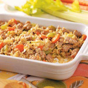Rice Sausage Casserole-image