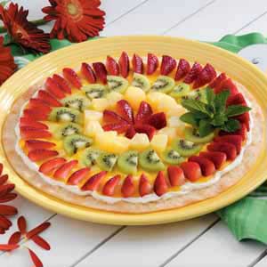 Vanilla Fruit Pizza image