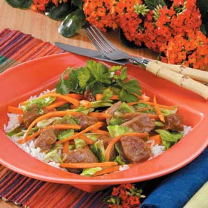 Asian Pork Cabbage Stir-Fry image