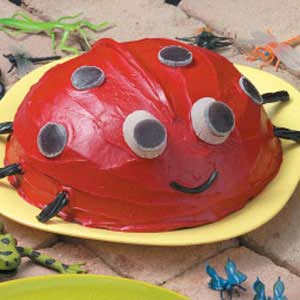 Easy Ladybug Cake Tutorial (Bowl method no cake pan required) - YouTube
