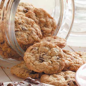 Oat Chocolate Chip Cookies_image