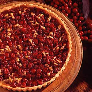 Cranberry Walnut Tart