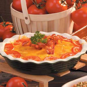 Tomato Onion Pie image