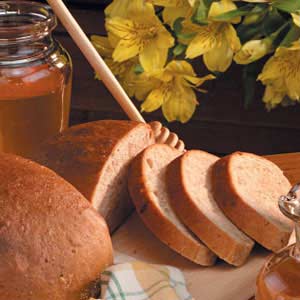 Honey Wheat Bread with Raisins image