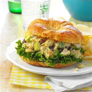 Curried Chicken Salad Sandwiches image