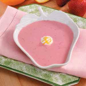Chilled Strawberry Yogurt Soup image