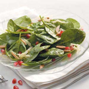 Pomegranate Spinach Salad image